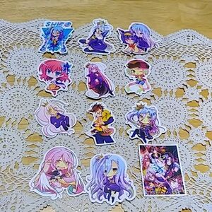 Anime Stickers for party favors, scrapbook, crafts, stocking stuffers, etc.